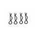 JAMARA Jamara505401 Schaal 1: 18 Z18 Body Clips (4-delig)