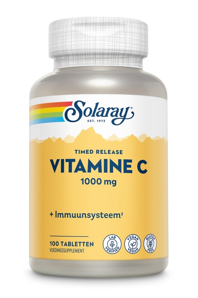 Solaray Solaray Vitamine C 1000 mg Tabletten
