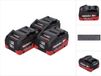 Metabo LiHD set de batterie 3x 18 V 10,0 Ah CAS-systeem