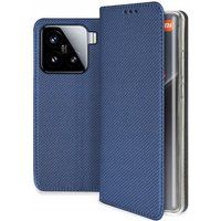 Xiaomi Housse pour Xiaomi 15 5G - etui coque pochette portefeuille + film ecran - BLEU MAGNET