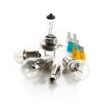S.O.S. 35090 autoverlichting, set H4, toegelaten lampen en zekeringen