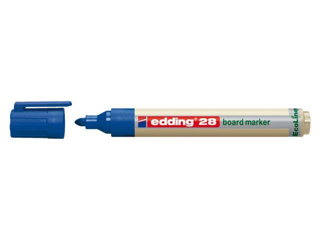 Edding 28 Eco Line whiteboardmarker - blauw