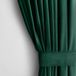 AmeliaHome Rideau aspect velours 140x245 cm vert bouteille