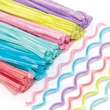 Baker Ross AX696 Pijpreinigers - Pakket Van 120, Ambachtelijke Versieringen, Ideaal Voor Winterkunst En Knutselprojecten Voor Kinderen