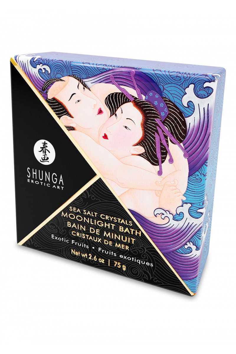 Shunga Zeezoutkristallen Crystal Bath Exotic Fruits - 75gr