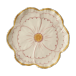 RICE Assiette Rice Flower Ø19,5 cm Yellow border