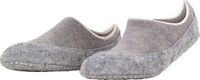 FALKE Cosyshoe Noppen op de zool wol huissokken dames grijs - maat 41-42