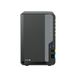 Synology DiskStation DS224+ NAS - Desktop - Intel Celeron J4125 - 2GB RAM - 2-Bay - Black