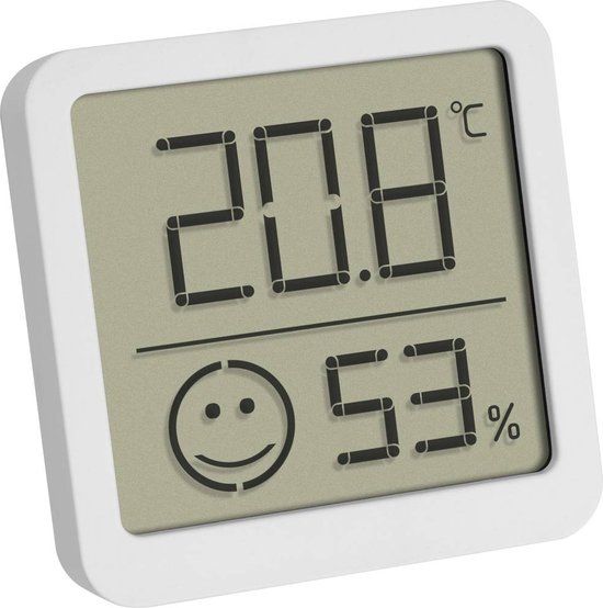 TFA Dostmann Digitale Mini Thermo-Hygrometer - Wit