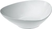 Alessi Colombina slakom, porselein, wit, 2 x 33 x 4 cm