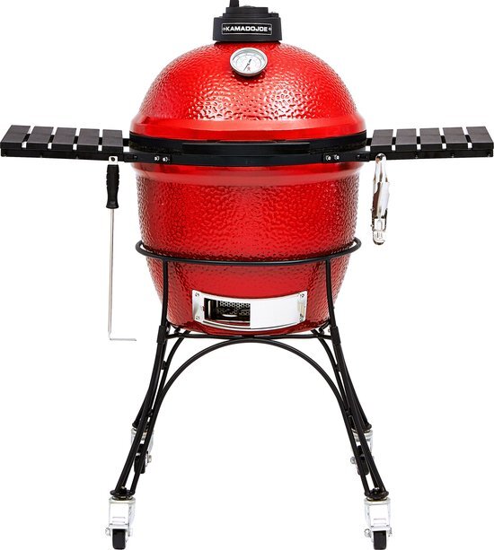 Kamado Joe Classic II houtskool barbecue / rood / Keramisch / rond