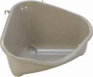 Moderna Products Moderna Hoektoilet - Knaagdiertoilet - Medium - Warm Grijs