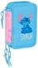 Safta Stitch Bright Triple Etui Blauw Man