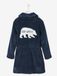 Vertbaudet Fleece Badjas Jongen Lange Mouw Geborduurde Beer