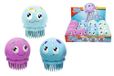 Jellyfisch Splasher, 3-voudig gesorteerd, er wordt slechts één artikel geleverd, absorbeert en spatten water, gemaakt van zacht materiaal, 9 cm, vanaf 3 jaar