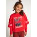LOOXS little oversized longsleeve met tekst - rood