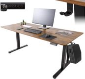 AREBOS Elektrisch bureau 160 x 80 cm met geheugenfunctie