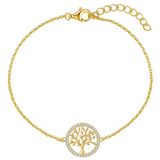 Rafaela Donata Armband goudgeel / transparant