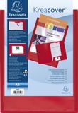 Exacompta 30x Kreacover® Personaliseerbare Presentatiemap - A4 - Rood