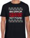 Bellatio Decorations Foute Kerst t-shirt voor heren - 404 error - zwart - S