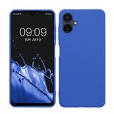 kwmobile telefoonhoesje geschikt voor Samsung Galaxy A06 - Hoesje voor smartphone - Back cover in Baltisch blauw