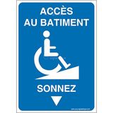 Aua Signaletique – Bord voor gebouwen – Klinz-Ai – 150 x 210 mm, vinyl zelfklevend