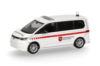 Herpa automodel VW Multivan (2022) "Rampenbestrijding Nedersaksen", schaal 1:87, voor diorama, modelbouw, verzamelobject, Made in Germany, kunststof