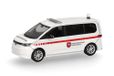 Herpa automodel VW Multivan (2022) "Rampenbestrijding Nedersaksen", schaal 1:87, voor diorama, modelbouw, verzamelobject, Made in Germany, kunststof