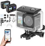 Krüger&Matz Vision P400 Actiecamera - Zwart