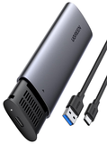 Ugreen 10903 Boîtier de station de stockage Noir, Gris Aluminium USB Type-C