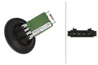 HELLA 9ML 366 411-051: Ventilatorweerstand voor VW POLO (9N), interieurventilator