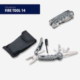 Troika Multitool BRANDWEREND GEREEDSCHAP / FireTool / Multifunctioneel met 14 functies