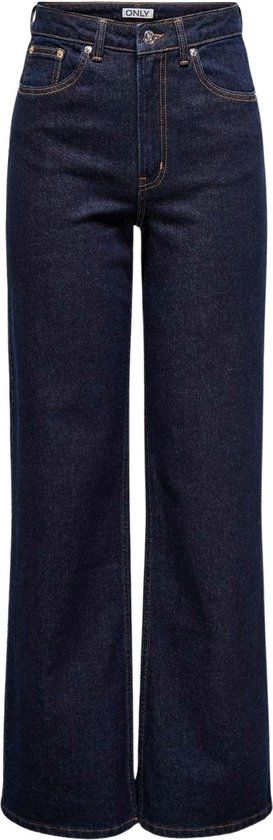 ONLY ONLJUICY HW WIDE RINSE DNM MAS763 N Jeans - Dark Blue - W27/L32