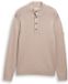 Tom Tailor Troyer pull en tricot en aspect coton lavé - Taille XL - light cashmere