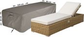 Raffles Covers Beschermhoes ligbed - 225 x 85 H: 40 cm - Taupe