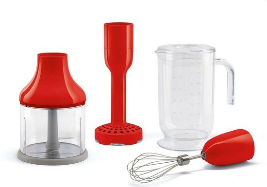 Smeg HBAC11RD Accessoireset voor Staafmixer - Rood