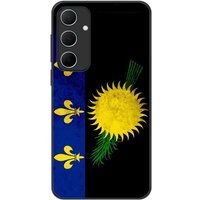 Samsung Galaxy A35 Drapeau guadeloupe Verstevigd hoesje met sublimatie bedrukking