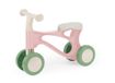 LENA® My First Scooter pastelroze, kinderstep vanaf 18 maanden, voor binnen en buiten, 48 cm, 6 mm stalen assen, TÜV en GS getest, Made in Europe