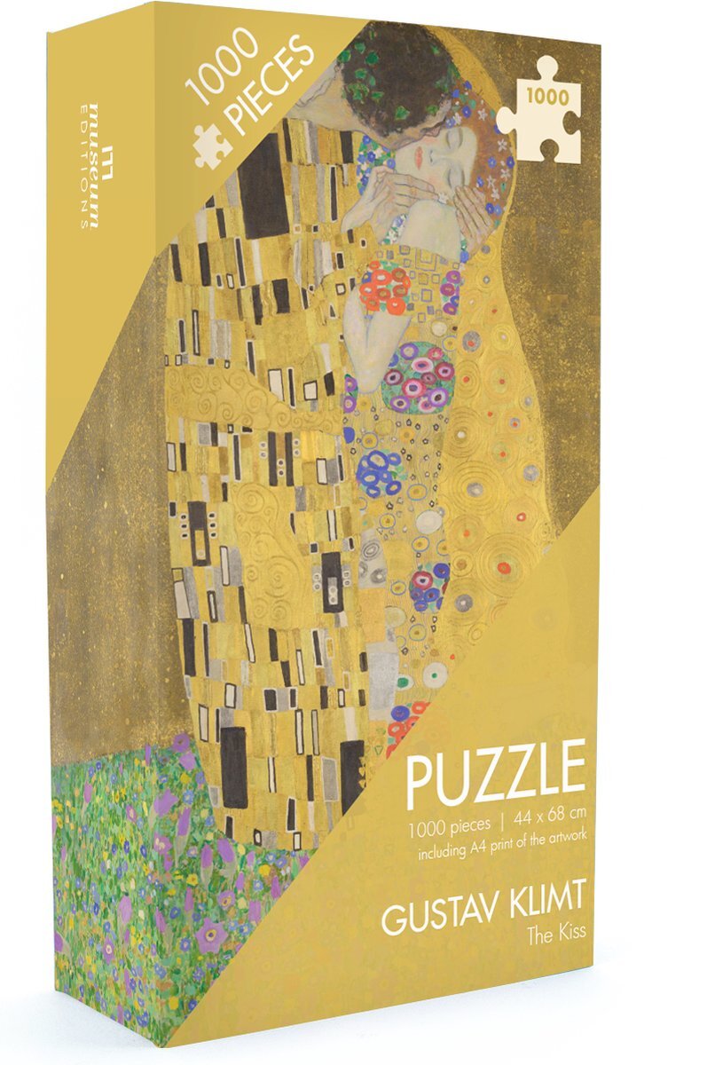 Lanzfeld (museumwebshop.com) Puzzel, 1000 stukjes, Gustav Klimt, De Kus