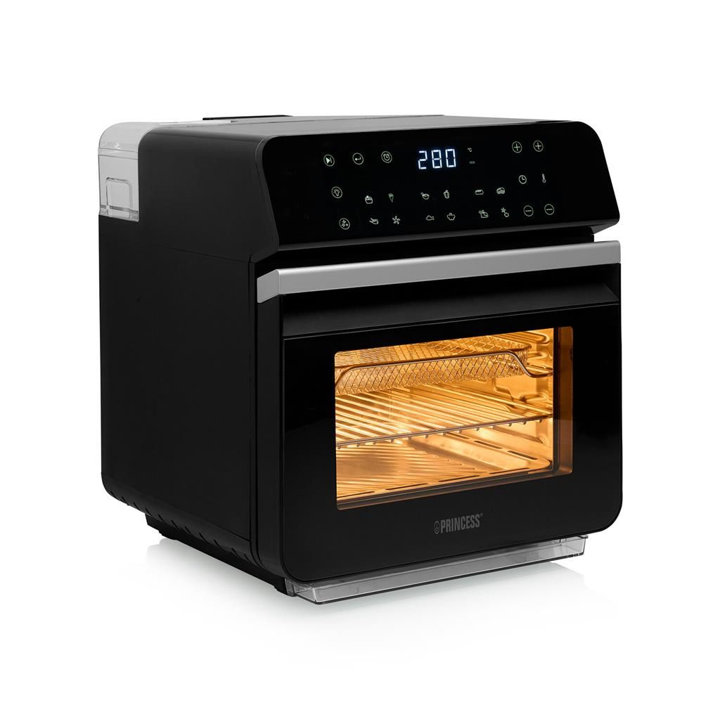 Princess 01.182085.01.001 Steam Airfryer Oven - 10L, 12 Programs, Black