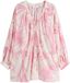 Next - Dames - Ruimvallend strandshirt - Crème