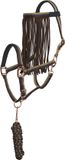 Imperial Riding Halsterset Met Vliegenfrontriem Middenbruin Pony