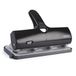 Rapesco 1293 ALU 40 Heavy Duty 4-Gaatsperforator, Zwart