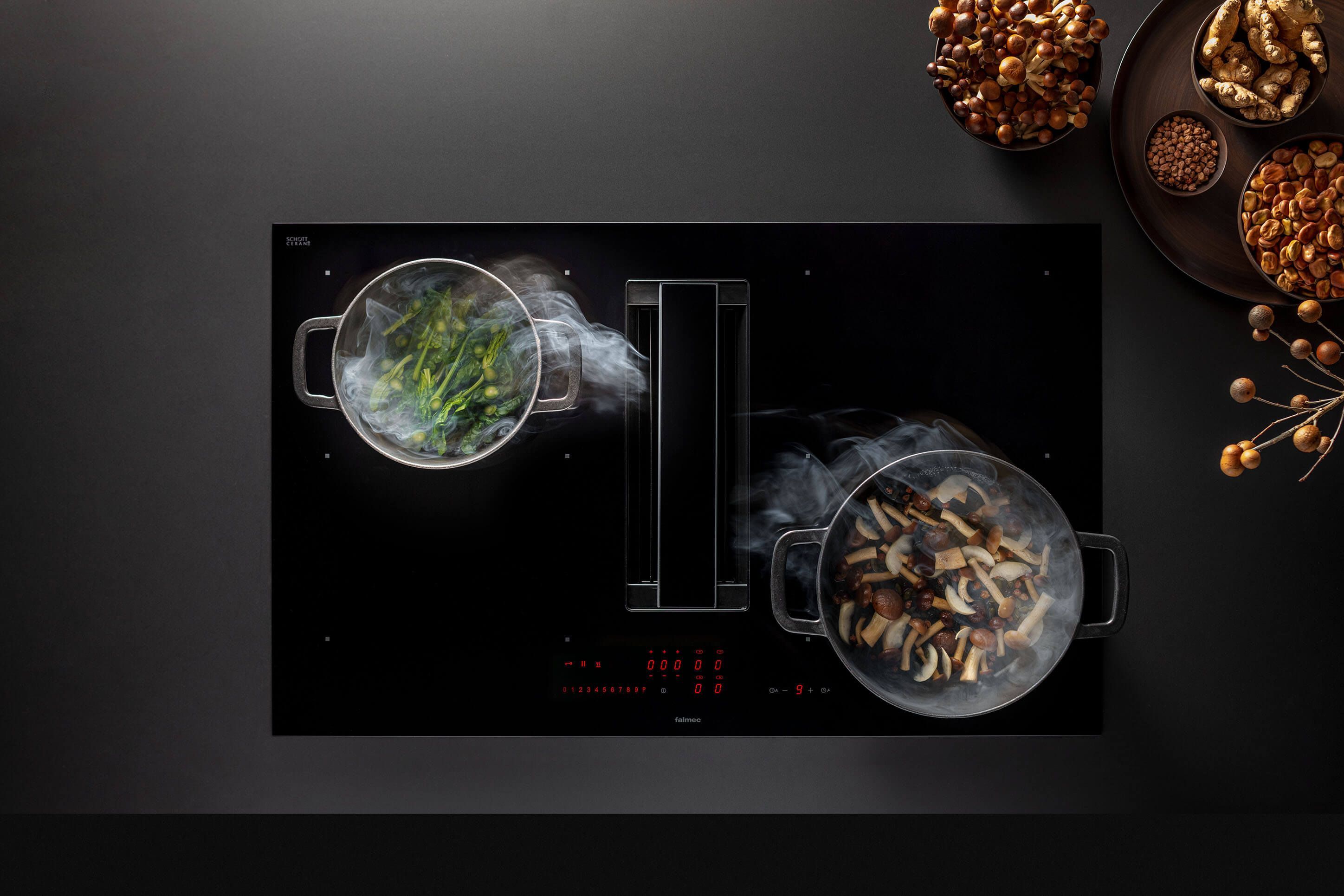 ZERO Falmec inductie+afzuiging