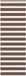 vidaXL Zebra rolgordijn bruin 85x200 cm