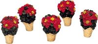 Lemax Poinsettias - Set Of 5