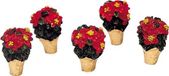 Lemax Poinsettias - Set Of 5