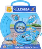 Jonotoys Speelset Politie In Opruimbox Blauw 33 Cm