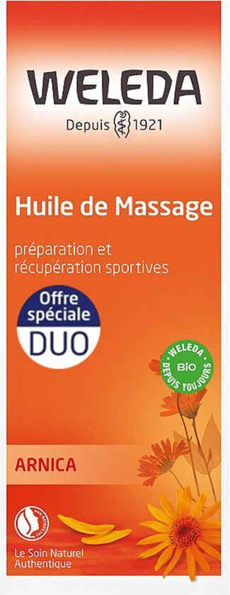 Weleda Arnica Massageolie Set van 2 x 100 ml