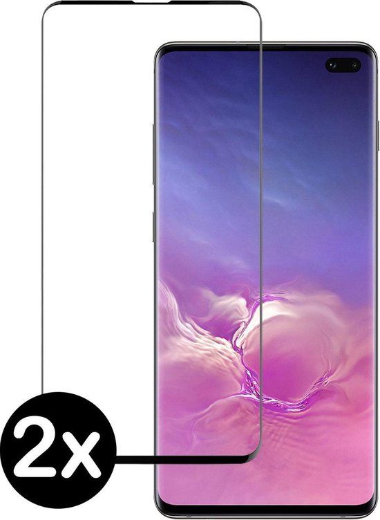 Screenprotector voor Samsung Galaxy S10 - 2 stuks - Glas - Blue filter